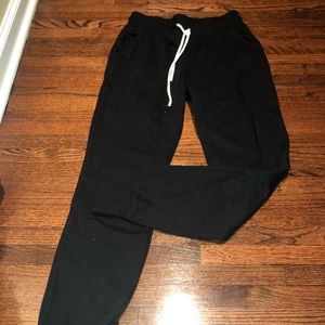 NWOT black joggers